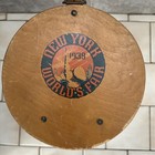 Vintage 1939 New York World s Fair Foldable Wood Chair Cane Kan-o-seat