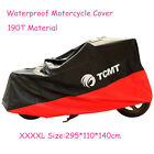 Xxxxl Waterproof Motorcycle Cover Fit For Harley Touring Sportster Softail Red