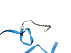 Lead Line 88 In Rope Nylon Flat Swivel Trigger Snap Horse Training Blue