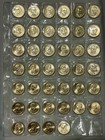 Complete Presidential Dollar Set P d Brilliant Uncirculated Excellent 80 Coins