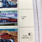 All Aboard Sheet Of 20 Stamps 1999 Mnh 33 Cent Train Railroads Locomotives