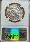 1948 Ngc Ms65 Mexico 1 Un Peso Morelos Bright White Silver Coin