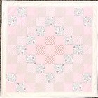 Baby Quilt Handmade Pink Patchwork Blanket Girl s 40  X 40  New