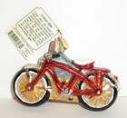 2015 - Cruiser Bike - Old World Christmas - Blown Glass Ornament New W tag 46063