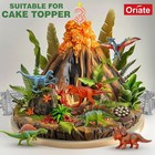 Oriate 12pcs Mini Dinosaurs Figures Figurines Toys For Kids 3-5 5-7  Capture    