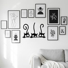 Cat Wall Decal Quote Vinyl Sticker Home Room Decor Baby Nursery Art Pattern Pvc