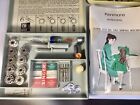 Sears Kenmore Vintage Sewing Machine Pedal  Manual zipper Foots bobbins  Oil