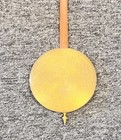 Antique 1800 s Vtg Wall Clock Pendulum bob 41   x 6     Unmarked