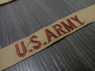 Usa U s  Army Desert Tan Uniform Nylon   Cloth Id Tape Patch Desert Storm New