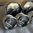 2008-2013 Oem Harley Touring Titanium Face Cvo Gauges Speedometer Rpm - 74682-10