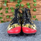 Under Armour Deception Boys Baseball Cleats Size Y2 Athletic Gold Camo Bh34