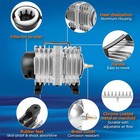 Aquarium Air Pump Commercial 120w 1750gph Aluminum Housing Fish Tank Pond