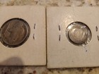 1857 P Half Dime 1918 P  Five Cents