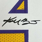 Framed Facsimile Autographed Kobe Bryant  24 33x42 La Yellow Reprint Jersey