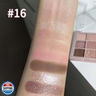 Erinde 9 Colors Eyeshadow Palette  Matte Shimmer Glitter Eye Shadow Makeup Pa