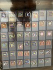 1999  Pok  mon Artbox Series 1 Vintage Sticker Lot Of 180 Mixed In Top Loaders