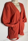 S c r u b s  Women s Scrubs Top Medium  2x   Orange  read  Very Large 46  Chest