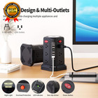 Surge Protector Power Strip Tower With 5 Usb Ports And Night Light 10ft