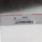 Gibraltar Building Products 4 In  4 In  X 8 In  Galvanized Steel Step Flashing