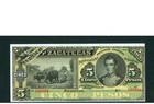5 Pesos 1914    Choice Cu   El Banco De Zacatecas 5 Pesos Banknote Mexico