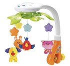Kiddolab Baby Crib Mobile W  Music Star Light Projection Rotating Plush Dog Cat 