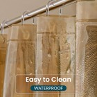 Shower Curtain Liner  Plastic Shower Liner Peva 72 X 72 Lightweight Waterproof S