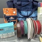 Stampin  Up   Mixed Lot Accessories Ribbon Scissors Stampin Write W bag