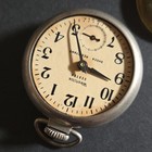 Westclox Scotty Mechanical Pocket Watch Shock-resistant Silver Works Good 