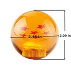Durable Acrylic 4 Star Dragon Manual Shift Knob M12x1 25 M10x1 5 M10x1 25