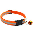 Reflective Nylon Collars With Bell For Cat Kitten Small Dog Puppy Pet Adjustable