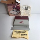 Vintage Zoom Broom By Bissell Carpet Sweeper Original Box   Rare   Made In Usa