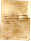 1780 Letter Signed Giovanni Maria To Francesco Lavagna Sassari Sardinia Antique
