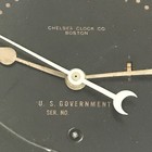 Vtg Chelsea Clock Co  Boston U s  Government Clock 24 Hour Military Time Rare