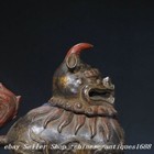 7   Chinese Ancient Bronze Fengshui Auspicious Beast Incense Burner Censer