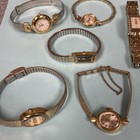 Lot Of 11 Vintage Ladies Watches  citizen  Gruen  Caravelle  Timex  Bulova 