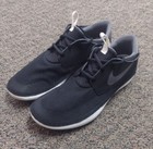 Nike Solarsoft Moccasin Running Shoes 555301-001 Black Mens Size 10