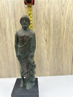 Bronze Asclepius Ancient Greek God Of Medicine Healing Statue 9 75 In X 3 25 In