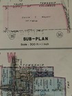 Original 1937 Columbus Ohio Bexley Maryland Av To Mifflin Atlas Map