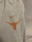 Nike University Of Texas Longhorns Sweat Pants Gray Large Football Drawstring