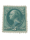 Scott 184  The 3 Cent George Washington Banknote Stamp From 1879 - Used- Nice 