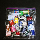 Lot Of 24 Spools Of Thread Mixed Colors And Brands