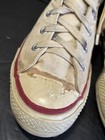 Vintage Men   s Chuck Taylor Basketball Sneakers Red Label 1950   s Size Converse