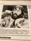 Caveman 1981 Pressbook Pristine Condition  No Cuts  Ringo Starr Dennis Quaid