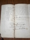 1839 Cattaraugus County Ny Land Deed     Holland Land Co     Pre Civil War