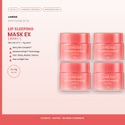 Laneige Lip Sleeping Mask Ex - Berry Mini Set Of 4