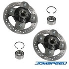 Front rear W studs Wheel Hub Rotor Fit 2014-2022 Polaris Rzr Xp 1000 5141353-067