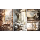 Redesign Prima What A View Tissue Decoupage Paper For Furniture  3 Pack 