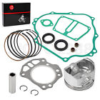 Engine Rebuild Piston Kit Rings Gasket Seal For Kawasaki Mule 600 610 Sx Kaf400