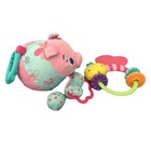Kids Ii Inc Bright Starts Baby Toy Lot  Plush Baby Rattle Teether Butterfly Ring