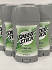 6 Pack Speed Stick Deodorant Active Fresh 3oz Each